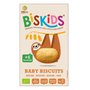 BISkids BIO dětské celozrnné ovesné sušenky bez přidaného cukru 6M+-120g. Zdravá svačinka pro malou dětskou ručičku, ideální na cesty.