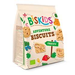 BISkids BIO dětské celozrnné sušenky s kousky jablek 100g