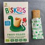 BISkids BIO měkké dětské sušenky s jablečným pyré 33% ovoce. Zdravá, chutná svačinka pro děti. Bez přidaného cukru. Ideální na cesty, díky svému praktickému balení. 1 balení obsahuje 6 samostatných sáčků se sušenkou.
