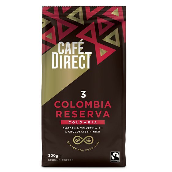 Cafédirect Colombia Reserva SCA 82 mletá káva 200g