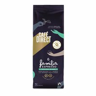 Cafédirect Familia Espresso zrnková káva 1kg