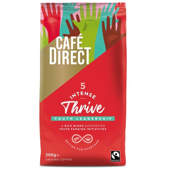 Cafédirect Intense mletá káva s tóny kakaa 200g