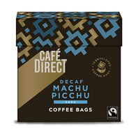 Machu Picchu SCA 80 mletá káva bez kofeinu ve filtračním sáčku 100% Arabica 10x7g