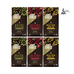 Cafédirect výhodný balíček mleté kávy SCA 82 100% arabika. Gurmet kávy.