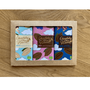 Chocolates from Heaven dárková krabička BIO hořkých a mléčných čokolád 3 x 100g