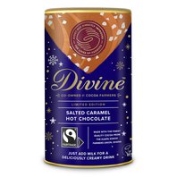 Divine horká čokoláda se slaným karamelem 28% kakaa 300g