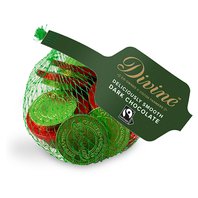 Divine hořké čokoládové mince 70% 65g