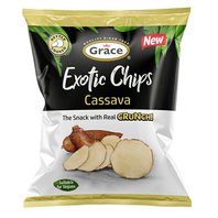 Grace kotlíkové maniokové chipsy bezlepkové 75g