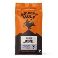 Grumpy Mule BIO Peru SCA 84 mletá káva Arabica 200g