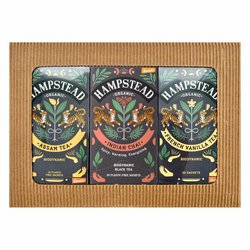 Hampstead Tea BIO dárkový balíček černých čajů SPECIÁL 3 x 20ks