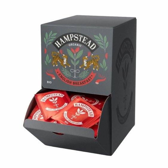 Hampstead Tea BIO černý čaj English Breakfast 250ks