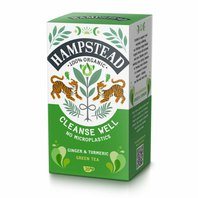 Hampstead Tea BIO zelený čaj pro očistu a rovnováhu 20ks. Detoxikační čaj.