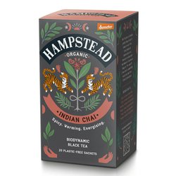 Hampstead Tea London BIO Chai černý čaj s orientálním kořením 20ks