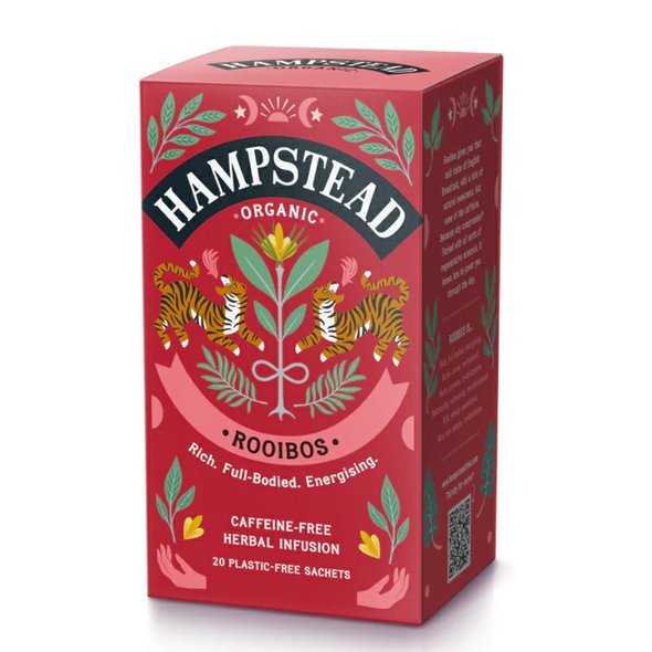 Hampstead Tea London BIO Rooibos červený čaj 20ks
