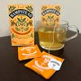 Hampstead Tea London BIO citrónový čaj se zázvorem 20ks. Čaj bez kofeinu Demeter.