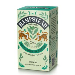 Hampstead Tea London BIO zelený čaj Matcha a kopřiva 20ks
