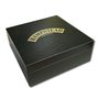 Hampstead Tea luxusní černá dřevěná kazeta mix sáčkových BIO čajů 117ks - 9 druhů. Vhodné do kanceláří.
