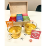 Hampstead Tea luxusní přírodní dřevěná kazeta mix sáčkových čajů 78ks - 6 druhů