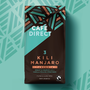 Cafédirect Kilimanjaro SCA 82 mletá káva 227g. Gurmet káva. Fairtrade. 100% Arabika slabě pražená.