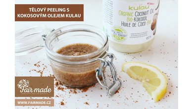 Tělový peeling s kokosovým olejem KULAU