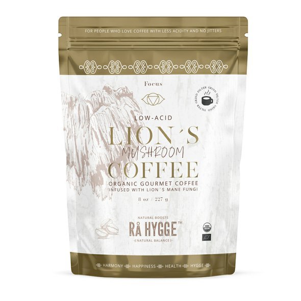 Ra Hygge BIO mletá káva Peru Arabica LION’S MANE 227g. Zdravá káva.