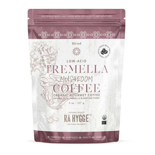 Ra Hygge BIO zrnková káva Peru Arabica Beauty Tremella  & Maitake 227g
