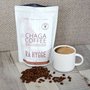 Ra Hygge BIO mletá káva Peru Arabica CHAGA 227g. Vychutnejte si šálek silně pražené zdravé kávy s vitální houbou a sníženou aciditou.