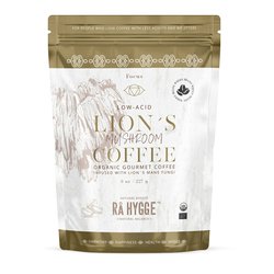 Ra Hygge BIO zrnková káva Peru Arabica LION’S MANE 227g. Zdravá káva.