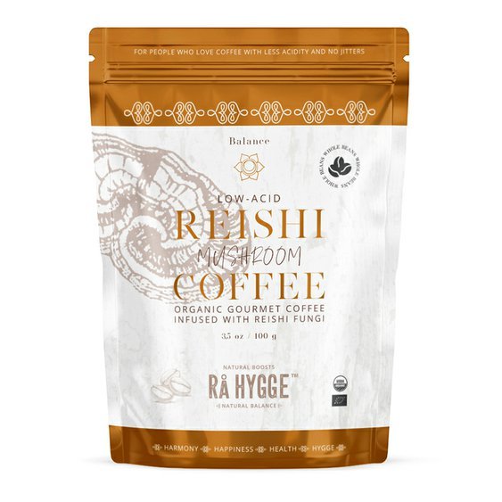 Ra Hygge BIO zrnková káva Peru Arabica REISHI 227g