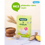 SMILEAT BIO dětská kaše 7 druhů cereálií s vitaminem B1 6M+. Výživově hodnotná snídaně pro malé jedlíky, bez přídavku cukru a dalších přísad.