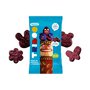 SMILEAT BIO 100% ovocné měkké bonbónky jablko a borůvky 25g.Zdravá svačina bez přidaného cukru a aromat. 100% BIO ovoce