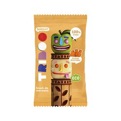 SMILEAT BIO 100% ovocné měkké bonbónky jablko 25g