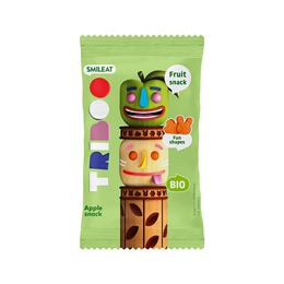 SMILEAT BIO 100% ovocné měkké bonbónky jablko 25g