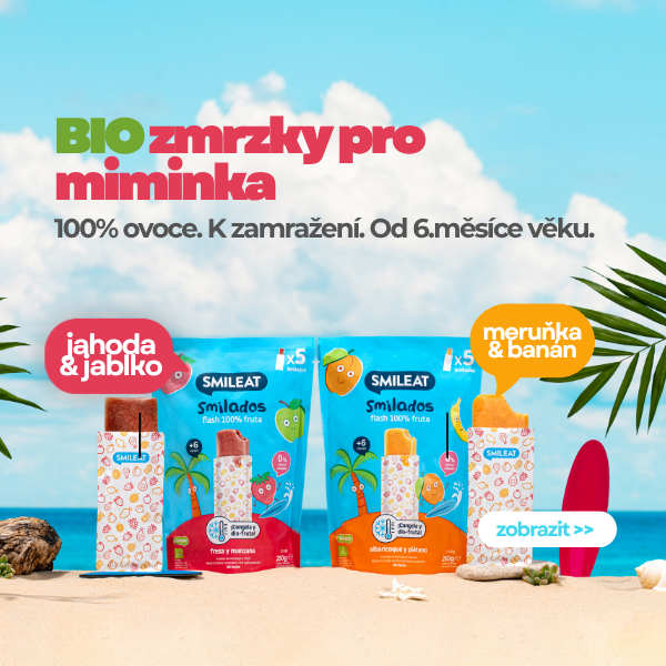Smileat BIO zmrzlinky pro miminka