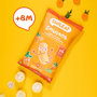 BIO kukuřičné křupky mrkev s extra panenským olivovým olejem a vitaminem B1 8M+ 4x12g. Chutnají skvěle, navíc bez konzervantů a přidaných barviv. Padnoucí do malé dětské ručičky.Praktické balení na cesty.